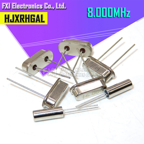 20pcs hc-49s 8MHz 8.000mhz  HC49S 8M quartz resonator Crystal Oscillator new ► Photo 1/2