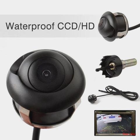 2022 New 720x540 360 Degree Waterproof HD Car Rear View Reverse Night Vision Back Parking Camera 24mm x 22mm ► Photo 1/6