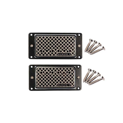 2pcs/set Alnico v Guitar Sealed Humbucker Pickups Pick-ups Dual Coil for LP Electric Guitars with Mounting Screws ► Photo 1/3