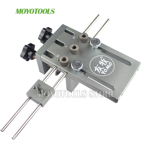 Dowelling Jig for Furniture Fast Connecting Cam Fitting 3 In 1 Woodworking Drill Guide Kit Locator ► Photo 1/6