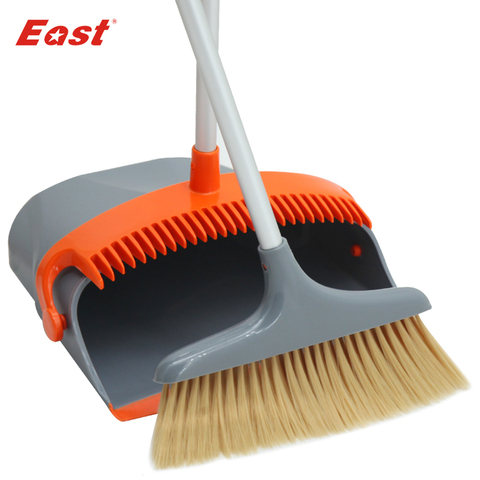 East New Fashion Luxury Broom Dustpan Combination Set Foldable Cleaning Tools House Helper ► Photo 1/6