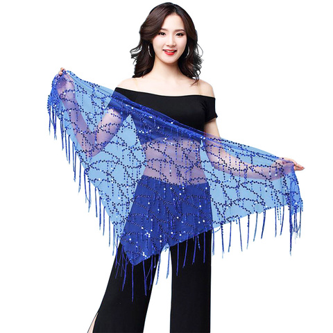 New style Belly dance costumes sequins tassel indian belly dance hip scarf for women belly dancing belt 11kinds of colors ► Photo 1/5