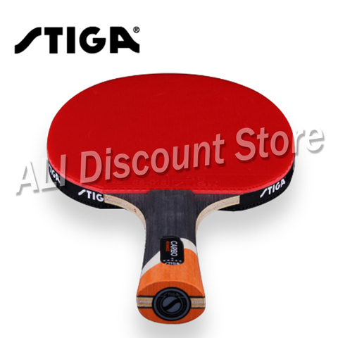 STIGA professional Carbon 6 STARS table tennis racket for offensive rackets sport racket Ping Pong Raquete pimples in ► Photo 1/3