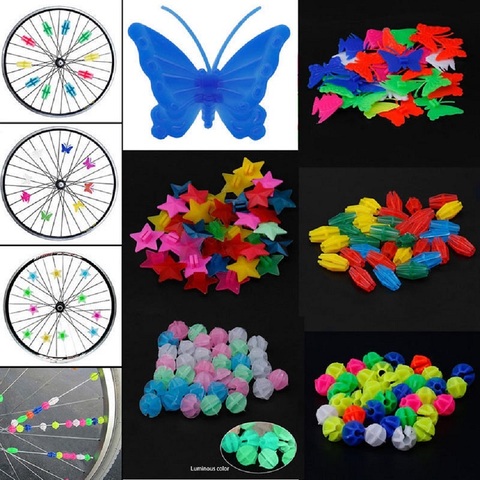 1 Pack Hot Sale Luminous Bicycle Wheel Spoke Plastic Colorful Wrap Tubes Decor Bike Spokes Cycling Parts Bicycle Accessories ► Photo 1/6