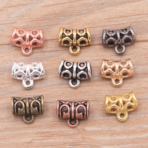 30Pcs 8*11*2mm 9 Color Melon Button Hollow Carved Bead Spacer Bead Charms For Diy Beaded Bracelets Jewelry Handmade Making ► Photo 1/6