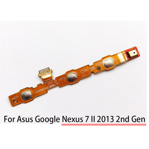 New For Asus Google Nexus 7 II 2013 2nd Gen Power Switch on off flex+Side Volume Button key Flex Cable Ribbon  ► Photo 1/3