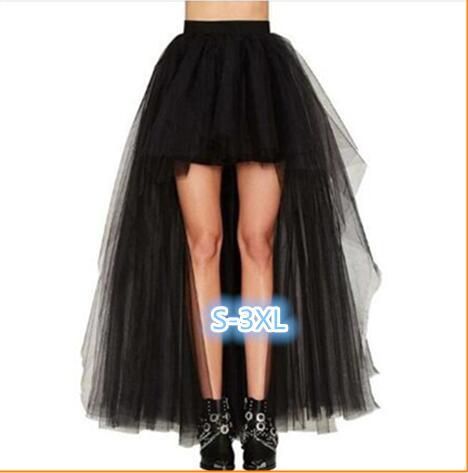 Black Swallowtail Vintage Steampunk Skirts Women Long Burlesque Corset Skirt Gothic Clothing Plus Size 3XL ► Photo 1/6