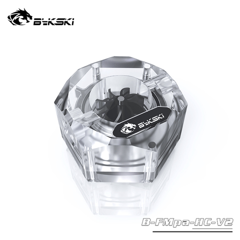 Bykski Transparent Acrylic Water Cooling Flow ,Split Watercooling Flower Meter ,DIY Water Flower,B-FMpa-HC-V2 ► Photo 1/6