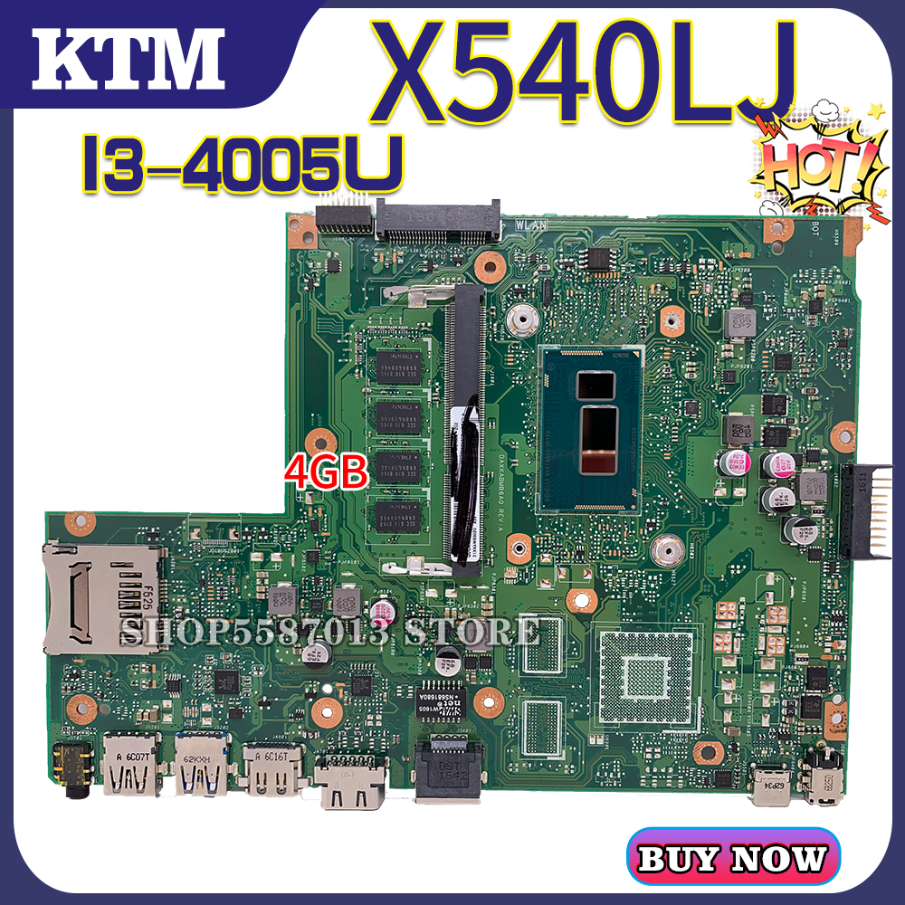 Price History Review On For Asus X540l X540lj X540la F540l A540l X540lj Laptop Motherboard Mainboard Test Ok I3 4005u Cpu 4gb Ram Aliexpress Seller Global Pc Store Alitools Io