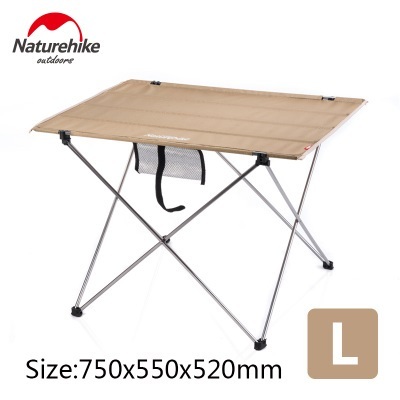 Naturehike factory sell Outdoor Folding Table Ultra-light Aluminum Alloy Structure Portable Camping Foldable Picnic Table ► Photo 1/6