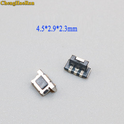 ChengHaoRan 1pcs Tactile button key Switch Momentary Tact Button 4.5*2.9*2.3mm 3pin 3 pin for phone/Electronic watch side push ► Photo 1/2