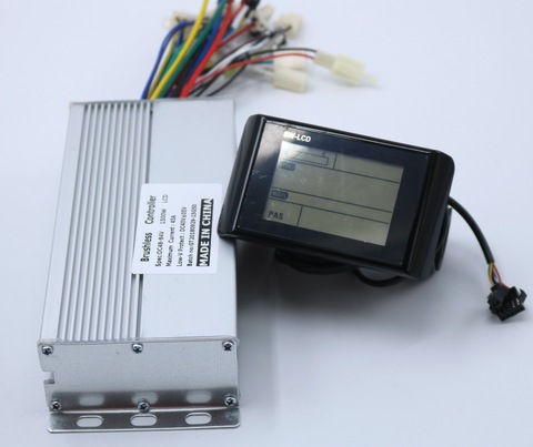  High quality 48-84V1500W Ebike Controller With SW900 LCD Display One Set ► Photo 1/1