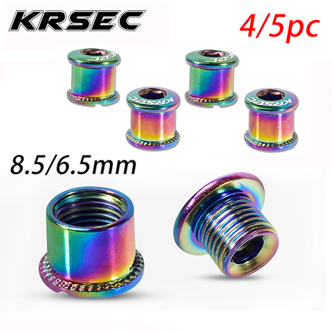 MTB Bicycle Chainwheel Screw 6.5/8.5mm Chainring Bolt Plate Dental Plate Screws Crankset Bolts Mountain Bike Components ► Photo 1/6