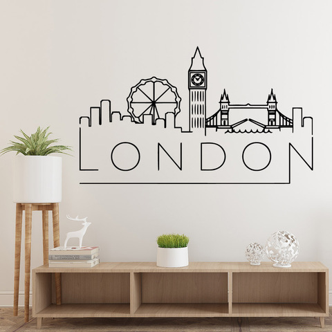 Hot London Removable Art Vinyl Wall Stickers For Kids Rooms Decoration Decal Creative Stickers ► Photo 1/6