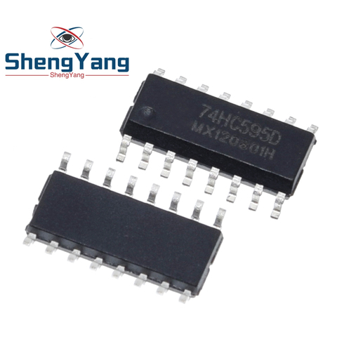 10pcs/lot SN74HC595D 74HC595D 74HC595 SOP-16 In Stock ► Photo 1/5