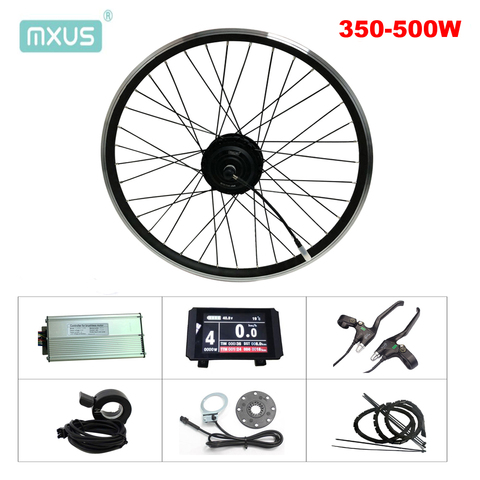 electric bike 36V 250W 350W 48V 500W ebike Conversion Kit MXUS XF07 XF08 XF15F XF15R Hub Motor Front Rear Wheel MTB Bicycle Kit ► Photo 1/6