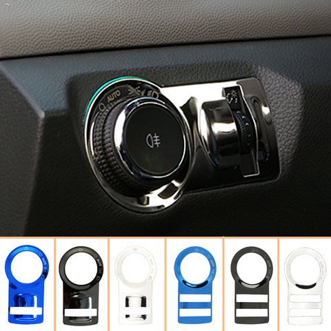 Car Headlight Switch Buttons Decorative Covers Trim Interior Stickers for Chevrolet Malibu Cruze Trax for Opel Mokka ASTRA J ► Photo 1/6