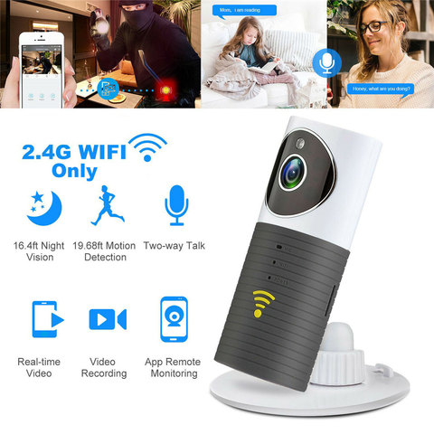 720P HD mini wireless wifi baby monitor ip camera Infant clever dog video home Security Two-way TOPS Audio Night Vision ► Photo 1/6