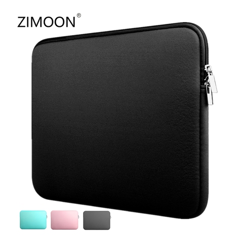 Laptop Sleeve Case 11/12/13/14/15 inch Resistant Neoprene Laptop Bag Notebook Computer Pocket Case Tablet Briefcase Carrying Bag ► Photo 1/6