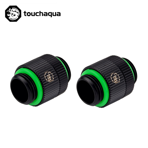 2PCS Bitspower Touchaqua  Dual G1/4