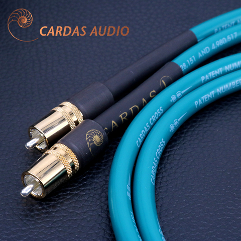 CARDAS oxygen-free copper + silver-plated shielding HiFi audio amplifier canon signal cable RCA lotus to XLR canon audio cable ► Photo 1/6