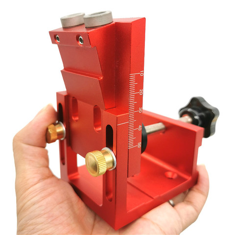 Pocket Hole locator Jig Kit System For Wood Working Joinery Step Drill Bit 9mm Set For Carpenter WoodWorking Hardware Tools ► Photo 1/6