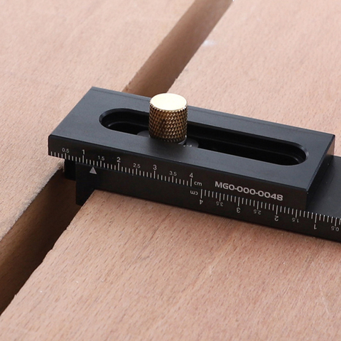 5-40mm Woodworking Depth Measuring Ruler Gap Gauge Aluminum Alloy Depth Measuring Sawtooth Ruler Marking Gauge Measuring Tools ► Photo 1/1