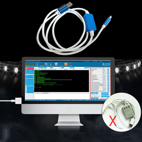 MAGICO DCSD Cable Engineering Serial Port Cable for IPhone 7/7P/8/8P/X Engineering & Exploit for Iphone Write Nand Data SysCfg ► Photo 1/6