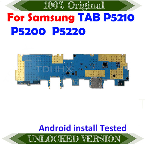 Original Unlocked For Samsung Galaxy Tab 3 10.1 P5210 P5200 WIFI version Motherboard Logic Mother board Circuit Board MB Plate ► Photo 1/2