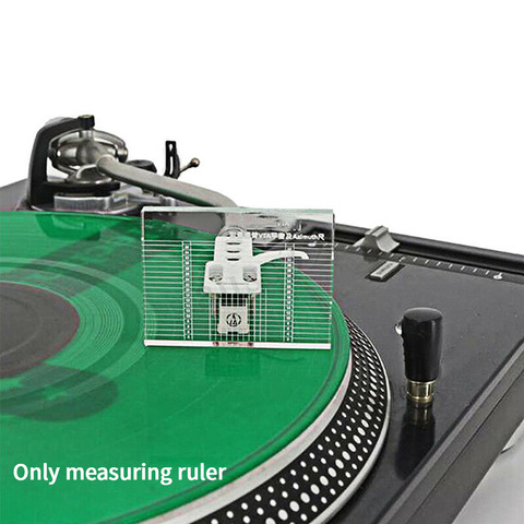 Turntable VTA  Azimuth Ruler Phono Tonearm Accessories Vinyl  Player Balance Parts Acrylic Lp Measuring Clear ► Photo 1/6