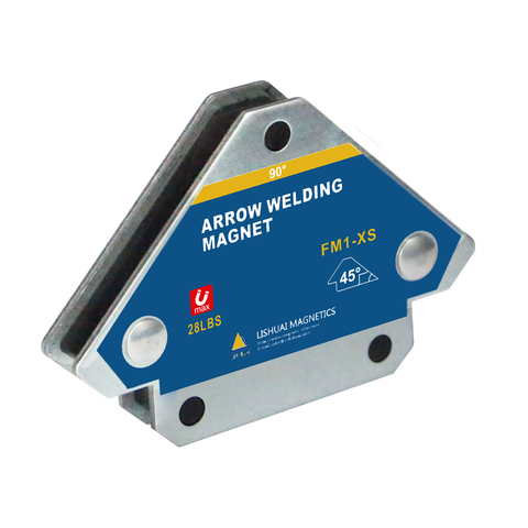Mini Size  strong Arrow Welding Magnet/ Durable Magnetic Welding Holder 45/90/135 angles 28LBS ► Photo 1/5