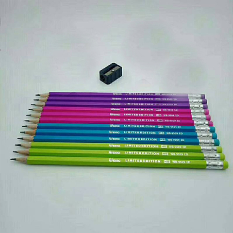 10pcs Hb Pencils Drawing Sketch Pencils Prize Learning Stationery Supplies  With Eraser Hexagonal Pencil For Elementary School Students