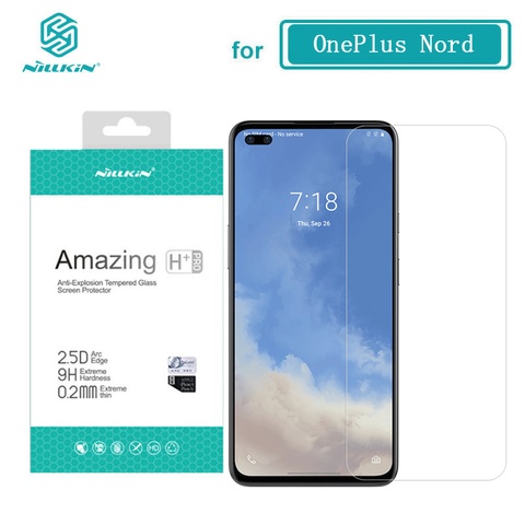 OnePlus Nord Glass Nillkin H+Pro 0.2MM 2.5D Film Tempered Glass for OnePlus 8 Nord Z 5G ► Photo 1/6