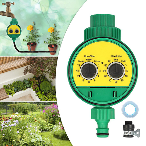 Automatic Irrigation Controller Home Ball Valve Garden Watering timer Hose Faucet Timer Outdoor Waterproof Automatic water timer ► Photo 1/6