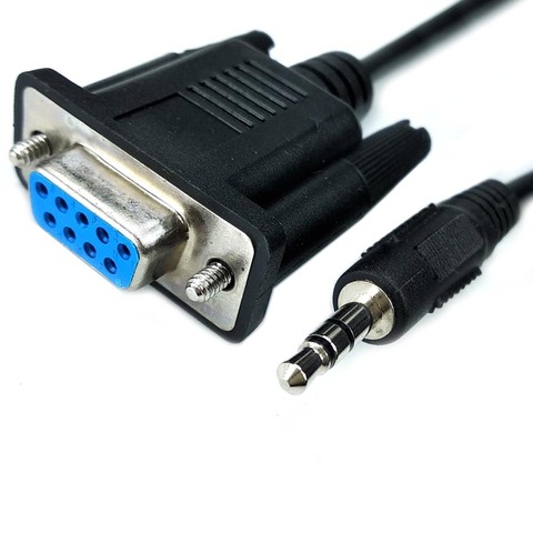 db9 rs232 to 3.5mm audio jack cable for samsung ex-link port tv console cable galileo gen1 serial cable ► Photo 1/4