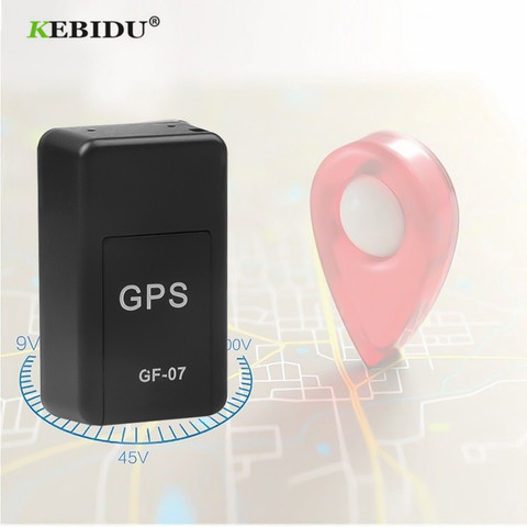 kebidumei gf07 Magnetic Mini Car Tracker GPS Tracking Locator Device Magnetic GPS Tracker Vehicle Locator Anti-Lost Device ► Photo 1/6