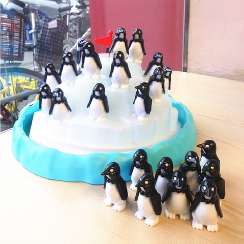 Penguin Iceberg balance toy Funny Family Party Game for Ages 4 and Up ► Photo 1/6
