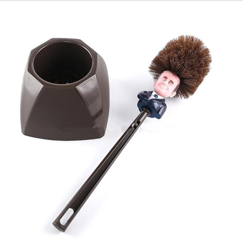 Emmanuel Macron Brosse WC Brosse de toilette France President Toilet Brush Funny ► Photo 1/5