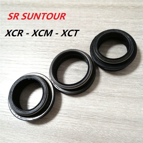 Original Suntour XCT XCM XCR Fork Tube Stanchion Wiper Dust Seal Rubber Sealed Ring XCR32mm XCM30mm XCT28mm Fork Tube Dust Ring ► Photo 1/6