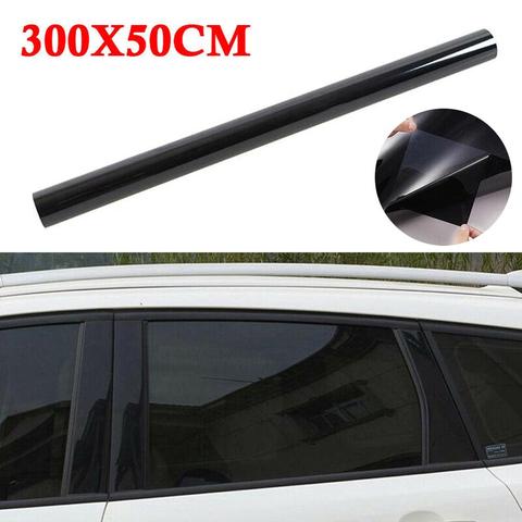 Car Glass Insulation film Non-reflective dyed film Uncut Roll Window Tint Film 20% VLT 10ft Feet Car Home Glass Solar Protection ► Photo 1/6