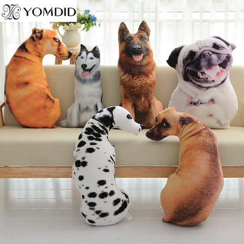 3D Puppy Shape Cushion decorative Throw Pillow With PP Cotton Inner Home Decor Cartoon Sofa Toys Sleeping Pillow ► Photo 1/6