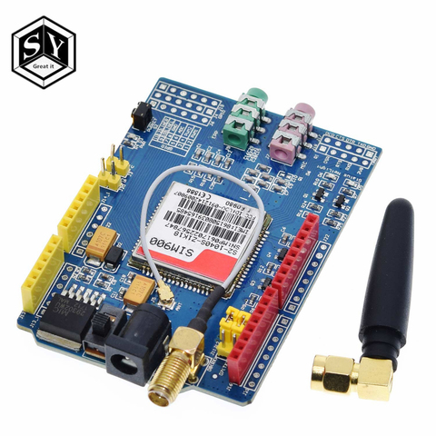 GREAT IT SIM900 850/900/1800/1900 MHz GPRS/GSM Development Board Module Kit For Arduino ► Photo 1/6