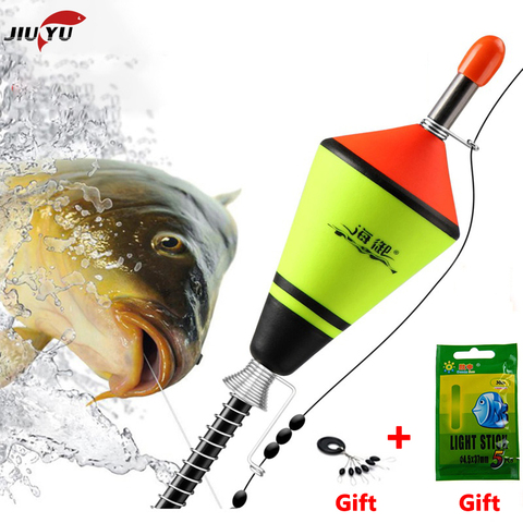 JiuYu 1Pcs Portable Automatic illuminate Fishing Float Fishing Accessories Fast Fishing Artifact Fishing Float Device Hot ► Photo 1/6