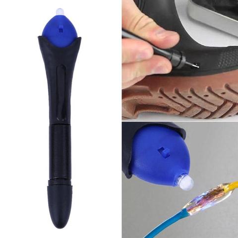 Super Powered Liquid Glue 5 Second Tool Instant Repair Pen Welding Glue with UV Light Repair Tools ► Photo 1/6