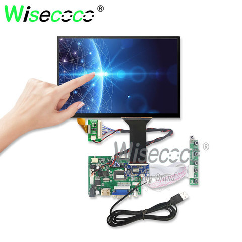 10.1 Inch 1280*800 IPS 450 nits Touch LCD Kit Support Win7 8 10 Raspberry Pi Android Linux Industrial equipment 10 fingers Touch ► Photo 1/6