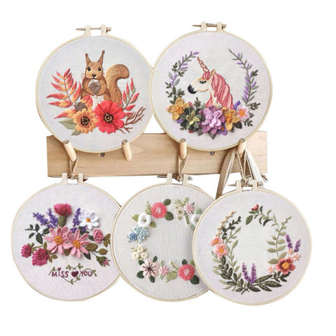 Creative European Embroidery DIY Material Package Beginner Embroidery Semi-finished Product Kit ► Photo 1/6