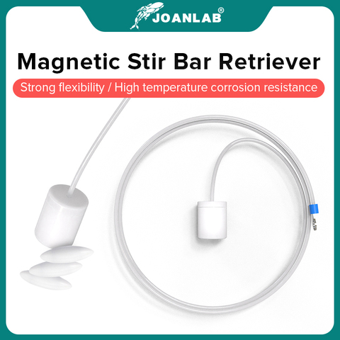 JOANLAB Official Store 400mm 600mm PTFE Magnetic Stirrer Stir Bar Retriever - Bendable Polyethylene Anti-Corrosive Lab Supplies ► Photo 1/6