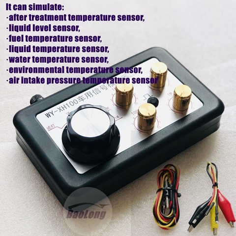 Automobile Auto Vehicle Signal Simulator, Water fuel Temperature Sensor common Rail Pressure Sensor Crankshaft Sensor tester ► Photo 1/5