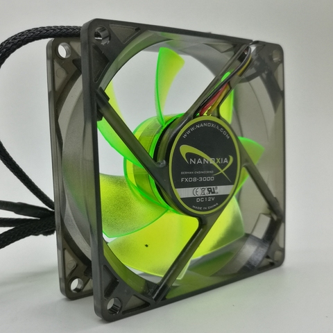 8025 computer fan 12V fx08-3000 computer CPU case power fan 8cm ultra quiet high speed 3000 rpm ► Photo 1/4