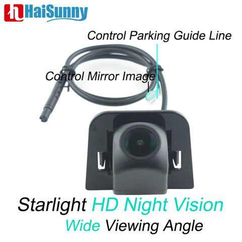 Night Vision Vehicle Backup Rear Camera For Toyota Prius XW30 2010 2011 2012 2013 -2015 MCCD Fisheye Lens Reverse Camera Full HD ► Photo 1/6